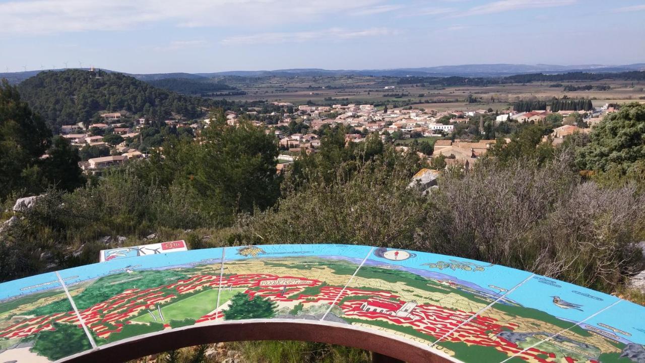 Gite La Capelle Roquefort Des Corbieres Sigean Narbonne Aude Экстерьер фото